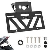 INKUDRI front view assembly showing compact plate mount and clean look