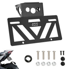 INKUDRI front view assembly showing compact plate mount and clean look