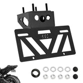 INKUDRI front view of mounted fender eliminator showing compact profile and clean look