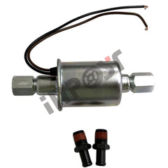 INPOST E8090 close-up of 3/8" inlet and outlet connections for leak-free hose fit