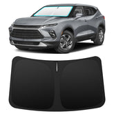 INSAUTO front view of shade showing tailored Blazer fit and full coverage