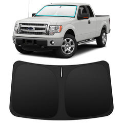 INSAUTO front view showing full-coverage fit and sun blocking benefit