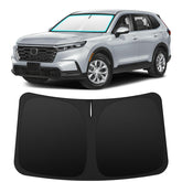 INSAUTO front view of shade showing perfect Honda CRV fit and full coverage benefit