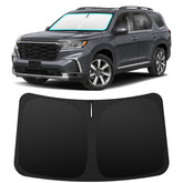 INSAUTO installed on Honda Pilot windshield showing full coverage protecting interior