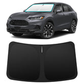 INSAUTO front view showing custom-fit on Honda HRV windshield protecting interior
