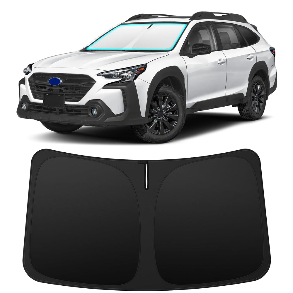 INSAUTO front view fitted on Subaru Outback windshield protects interior