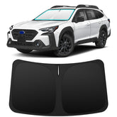 INSAUTO front view fitted on Subaru Outback windshield protects interior