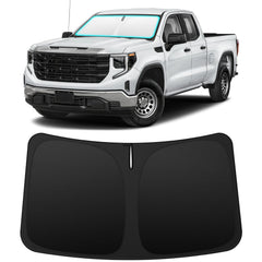 INSAUTO front packaging showing custom-fit for Silverado and Sierra
