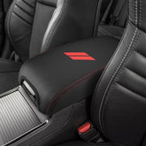 INTGET front view of console cover showing fit and sporty accent