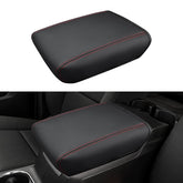 INTGET front view of center console cover showing fit and sleek finish for improved protection