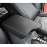 INTGET front view of console cover showing neat fit and protection