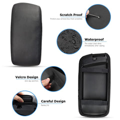 INTGET installed cover inside Kia Optima demonstrating improved interior look