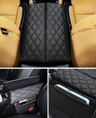 INTGET installed on Nissan Rogue console showing wrinkle-free factory-like appearance