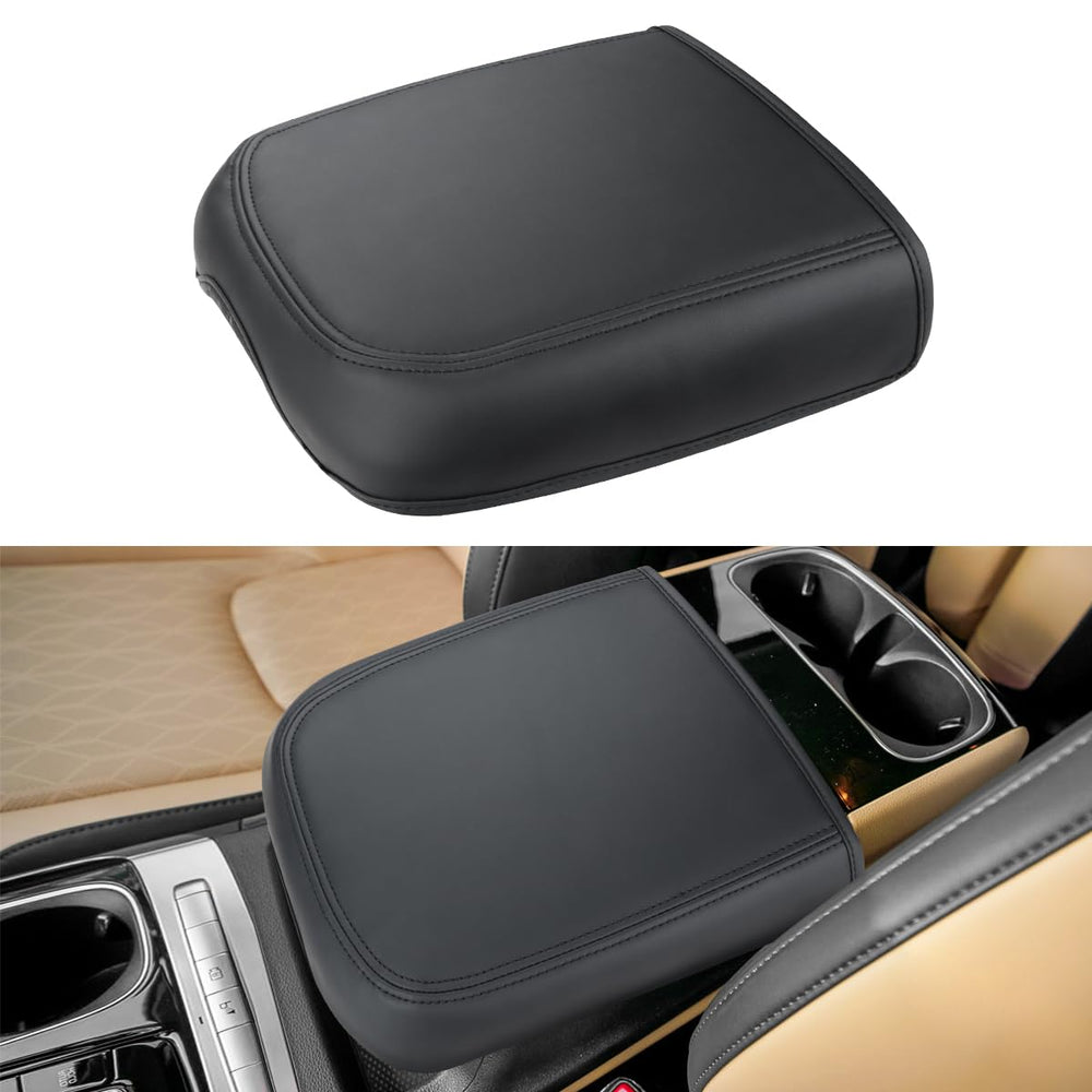 INTGET front view of center console cover showing precise fit and protection