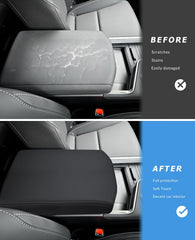 INTGET close-up of microfiber leather texture highlighting durability benefit