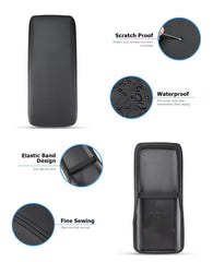 INTGET microfiber leather texture close-up offering soft comfort benefit