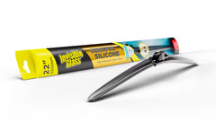 Invisible Glass front packaging showing 22 inch blade and benefits