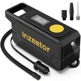 inzeetor front view with hose showing compact design and fast inflation benefit