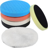 IPELY front packaging showing six buffing pads and benefits