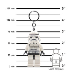 IQ LEGO Stormtrooper close-up of LED feet illuminating, practical light