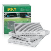 iRKY CF11671 front packaging showing three filters and compatibility for quick selection