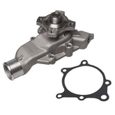 IRONTREE water pump front assembly showing mounting points and fitment benefit