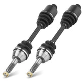 ISEYEC rear axle shafts front view showing fitment and solid construction benefit