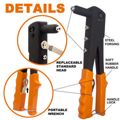 ISPINNER set of nosepieces and head wrench for quick tool changes