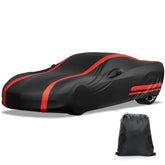 ISSYAUTO cover front view on C6 Corvette showing full protection and tidy fit