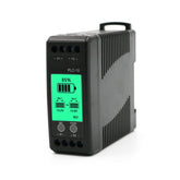 iSunergy equalizer front panel showing terminals and compact design for easy installation