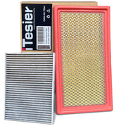 ITESIER kit front packaging showing both cabin and engine filters and clear labeling for easy purchase