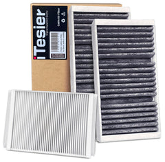 ITESIER front packaging showing complete cabin filter kit and clear labeling benefit fit verification