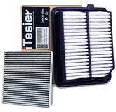 ITESIER front packaging showing the complete engine and cabin filter kit, easy purchase benefit