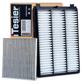 ITESIER front packaging kit for Tucson showing both filters and benefits