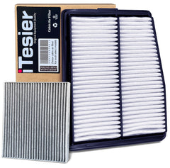 ITESIER front packaging showing both engine and cabin filters and clear labeling for hybrid fit