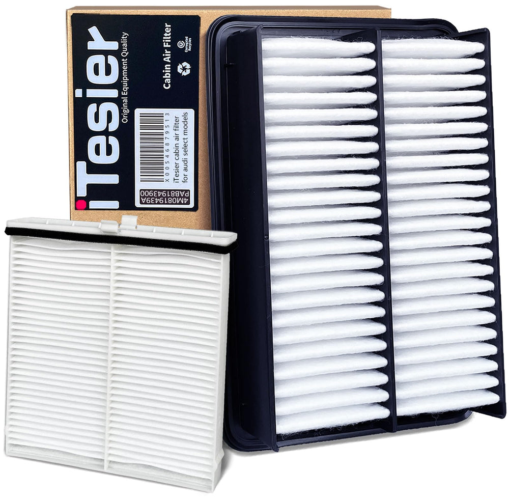ITESIER front packaging showing the two-filter kit and clear fitment benefit