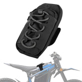 IUVWISN front view showing bag mounted and tidy storage benefit