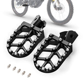 IUVWISN front view foot peg showing wider platform and secure footing