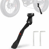 IUVWISN kickstand front view showing clean CNC finish and lightweight strength