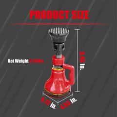 Jack Boss bell-shaped base detail providing wide-footprint stability