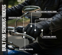 Jackets 4 Bikes pre-curved finger profile showing ergonomic comfort benefit