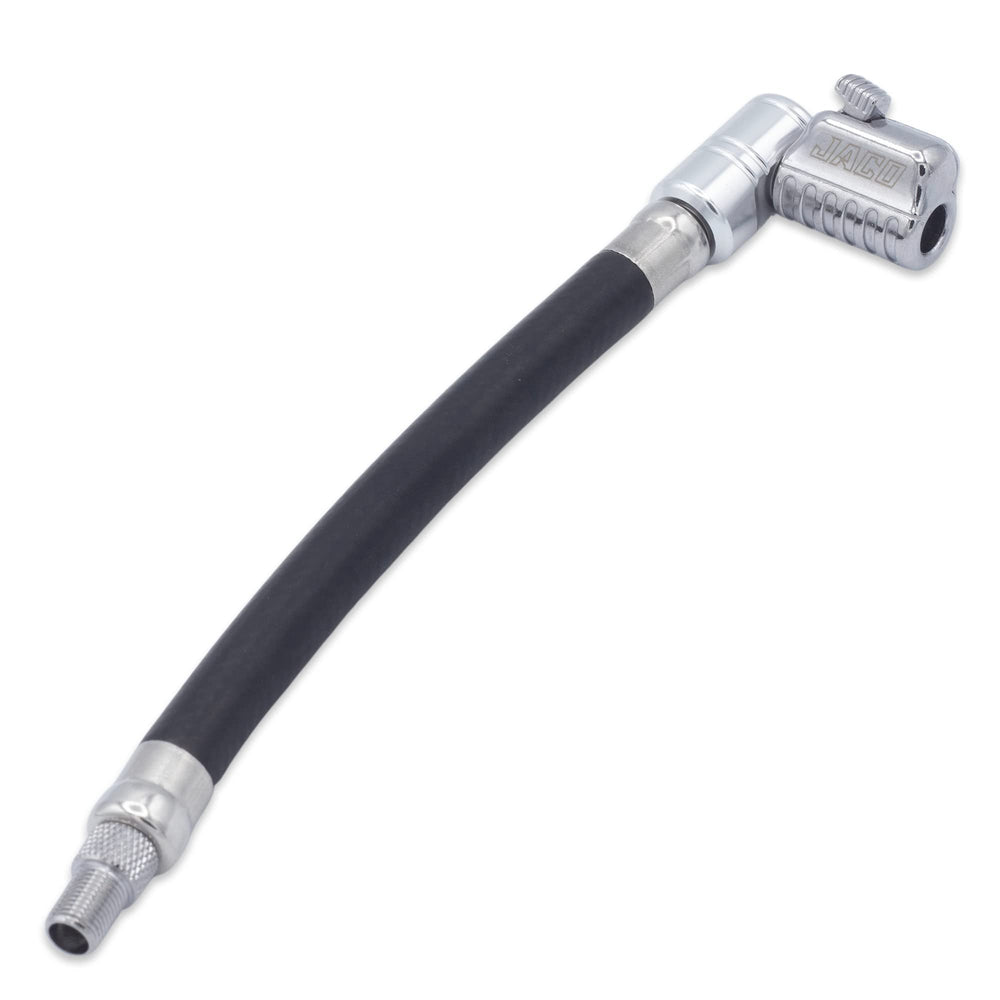 JACO Lightning L2X front angled view showing compact locking chuck and benefit quick secure seal