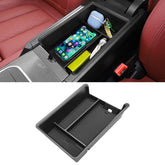 Jaronx organizer front view showing precise OEM fit and tidy storage benefit