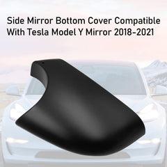 Jaronx installed right mirror cover on Model Y demonstrating clean repair
