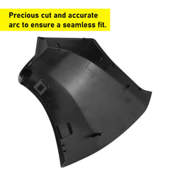 Jaronx side angle highlighting contour and snug mounting against mirror housing