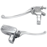 JAVIK front assembly overview showing both lever and master cylinder, improves cockpit function