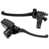 JAVIK front assembly overview showing both lever and master cylinder for clear fitment