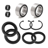 JAVIK front assembly packed showing all bearings and seals for quick inspection