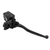 JAVIK front brake master cylinder front view showing mounting points and finish for easy replacement