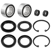 JAVIK kit packaging showing front wheel bearing and seal set, clear replacement labeling